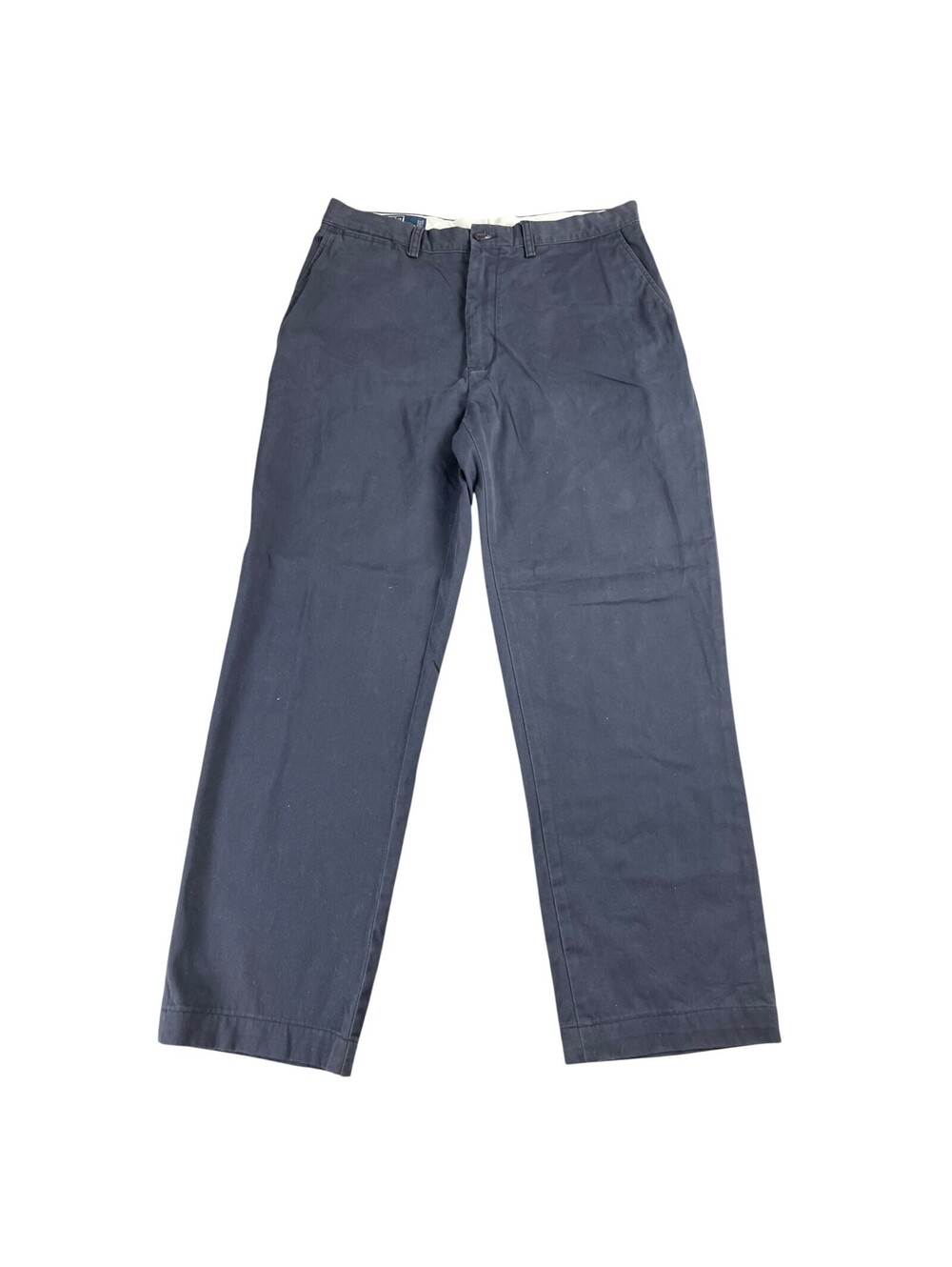 VTG. Polo Ralph Lauren Prospect Chinos Navy Blue Men's 34 x 32